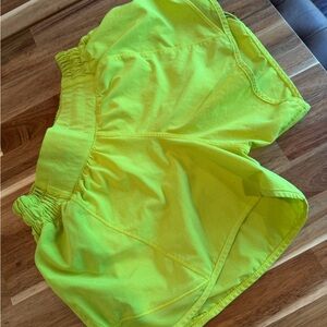 Lululemon Women's Yellow Shorts
